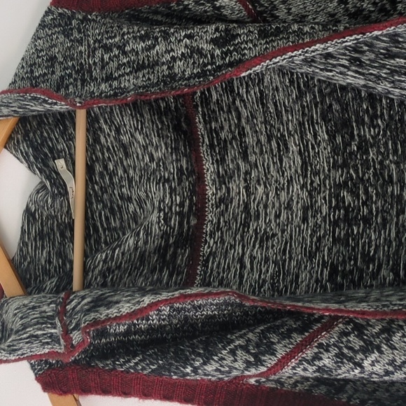 Hazel Long Line Knit Cardigan Vest Substantial Piece Cozy Fall Outdoor Layering - Picture 4 of 7